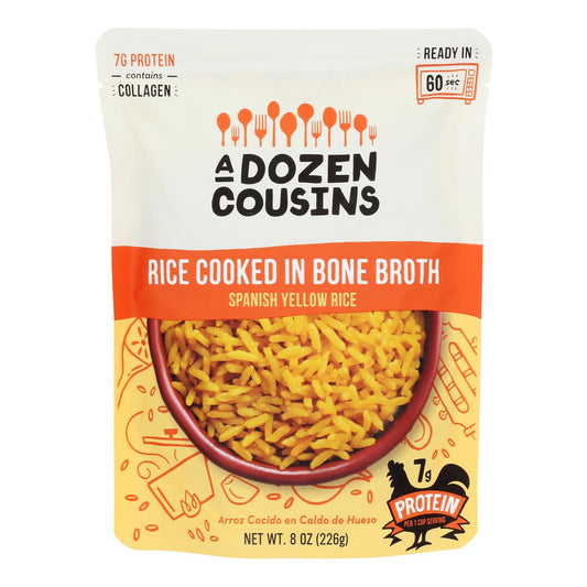 A Dozen Cousins - Rice Spanish Yellow Rte - Case Of 6-8 Oz