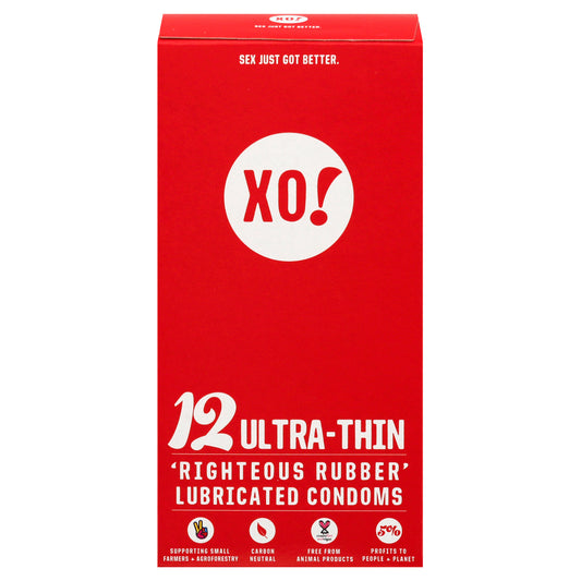 Xo! - Condoms Rubber Ultra Thin - Case Of 8-12 Ct