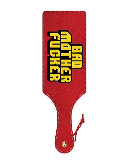 Wood Rocket Bad Mother Fucker Paddle - Multi-color