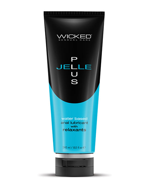 Wicked Sensual Care Jelle Plus Water Based Anal Lubricant With Relaxants - Oz