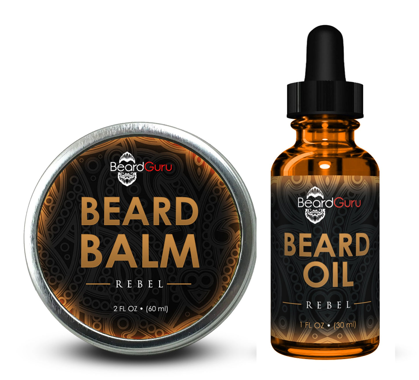 BeardGuru Premium Beard Balm: Rebel