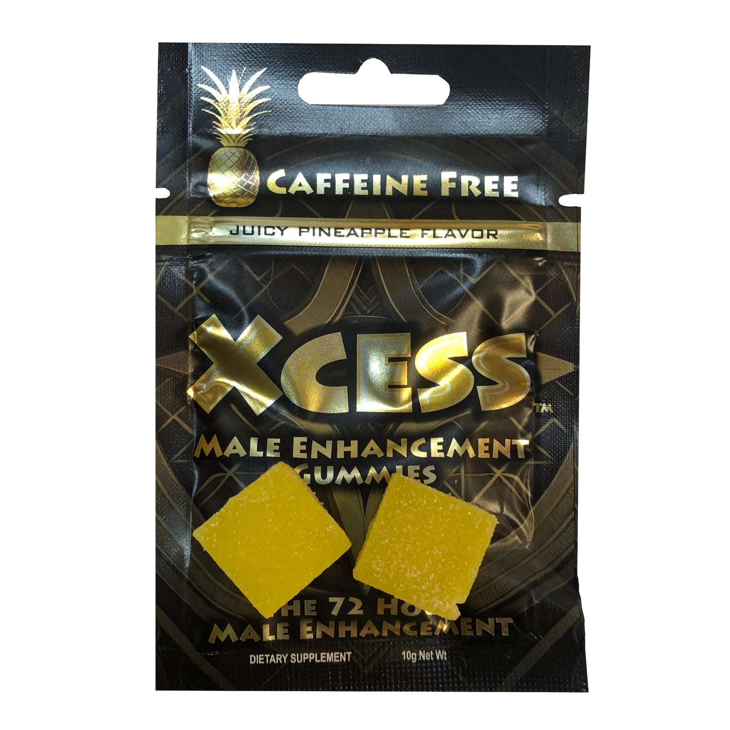 Xcess Gummy Cube 2pk Juicy Pineapple