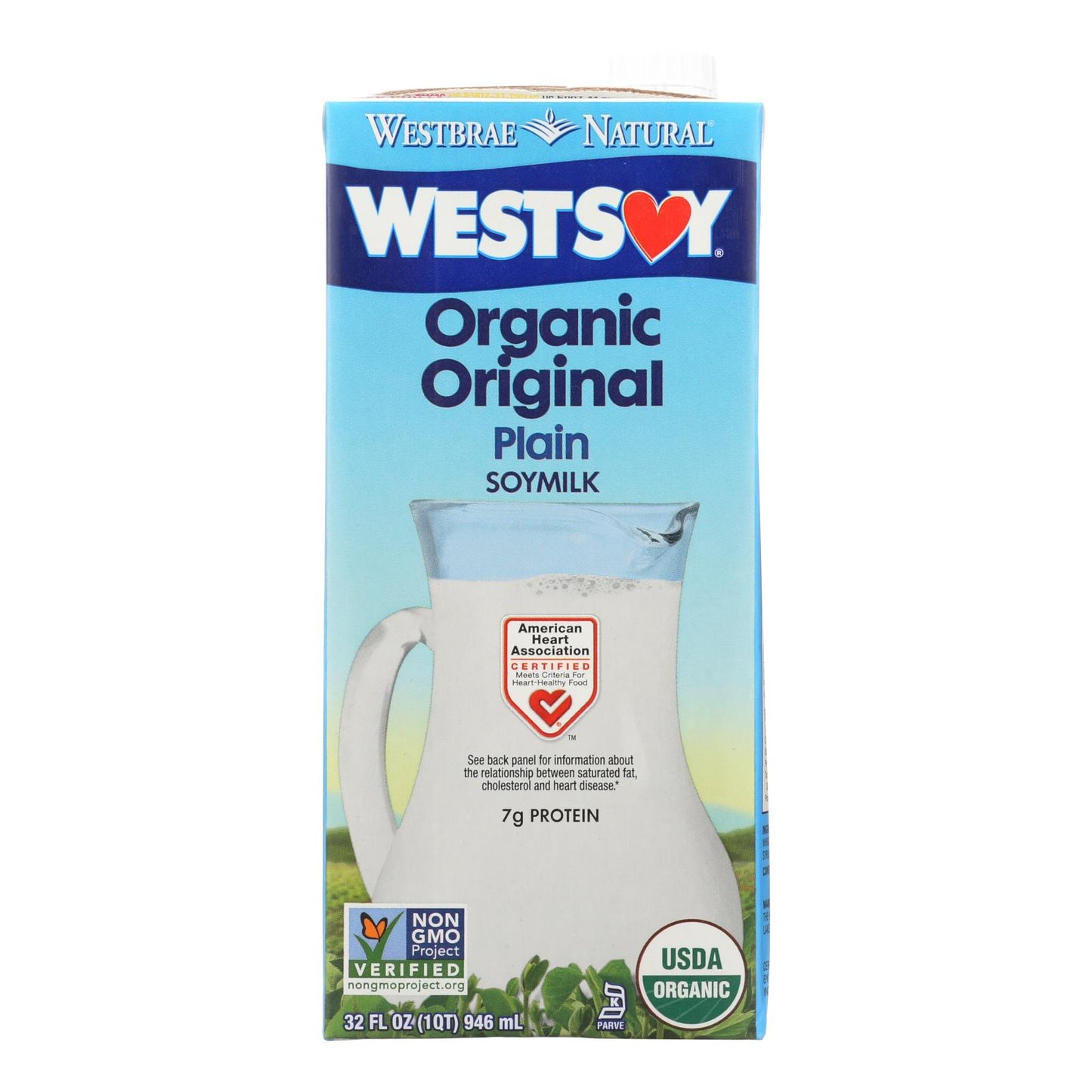 Westsoy Soy Milk - Original - Case Of 12 - 32 Fl Oz.