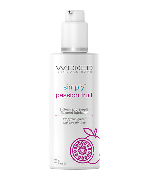 Wicked Sensual Care Simply Water Based Lubricant - 2.3 Oz