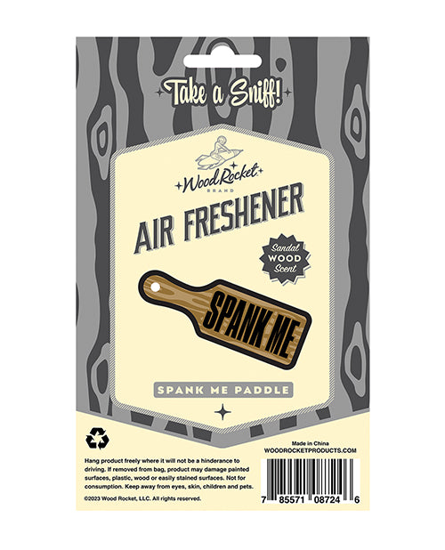 Wood Rocket Spank Me Air Freshener - Sandalwood