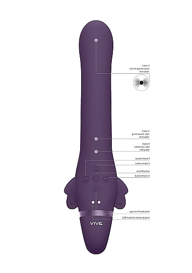 Vive Satu Purple Vibrator