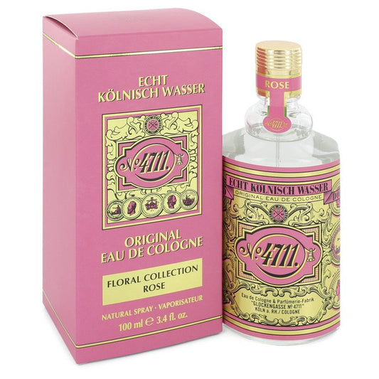 4711 Rose by 4711 Eau De Cologne Spray 3.4 oz for Men