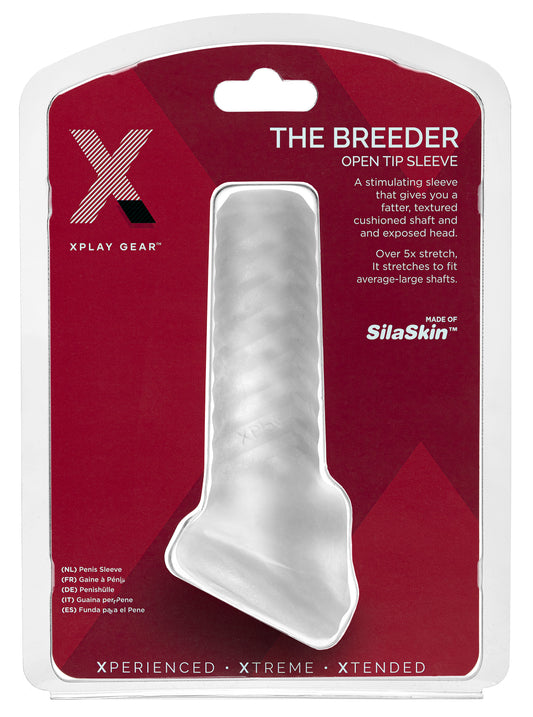 Xplay Breeder - Sleeve - Clear