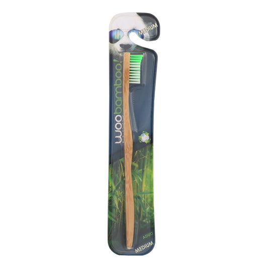 Woobamboo! Adult Medium Toothbrushes  - Case Of 6 - Ct