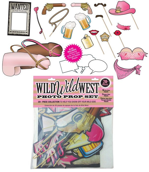 Wild Wild West Photo Prop Set