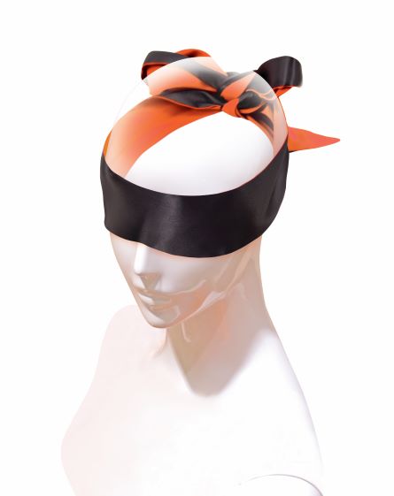 9's Orange Is The New Black Satin Sash Blindfold/restraint