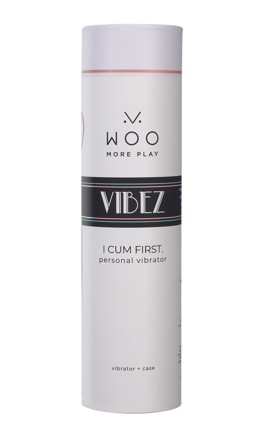 Woo - Vibez - I Cum First - Clitoral Vibrator and  Travel Case