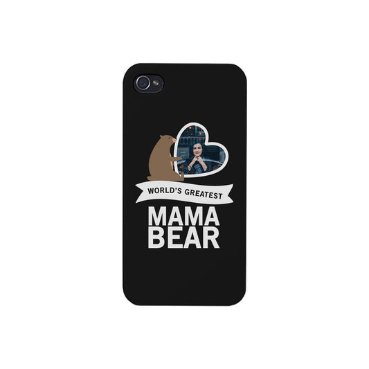 World's Greatest Mama Bear Phone Case Personalized Gifts For Mom