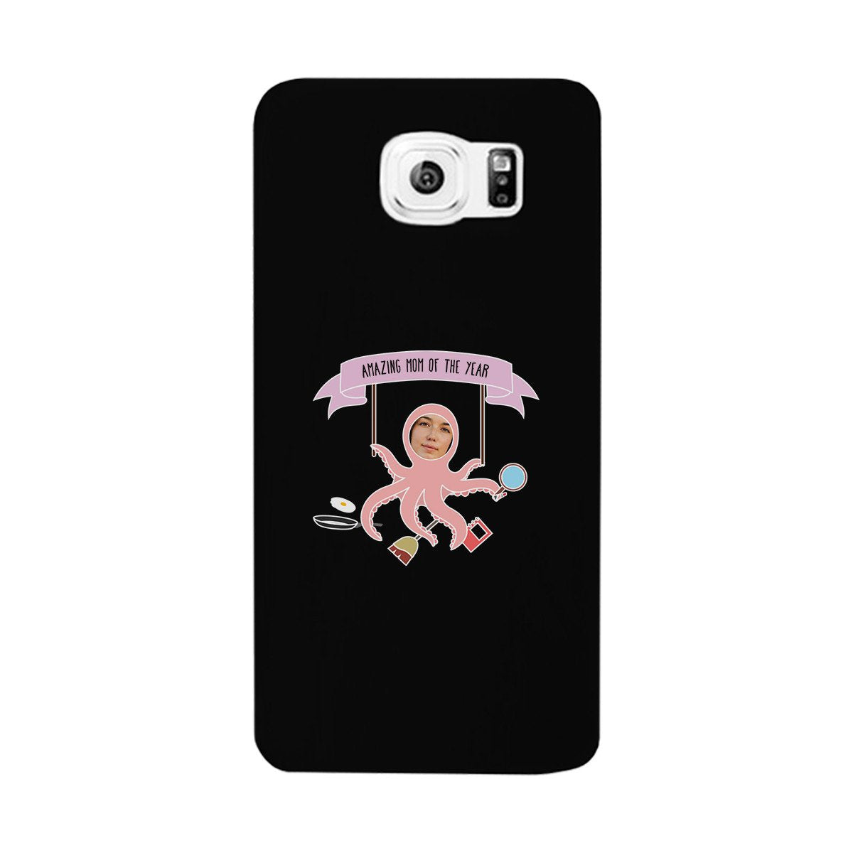 Octopus Mom Personalized Phone Cover For Mothers Day Gifts