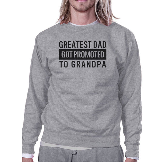 Promoted To Grandpa Grandpa Sweatshirt Funny Design Grandpa Shirt