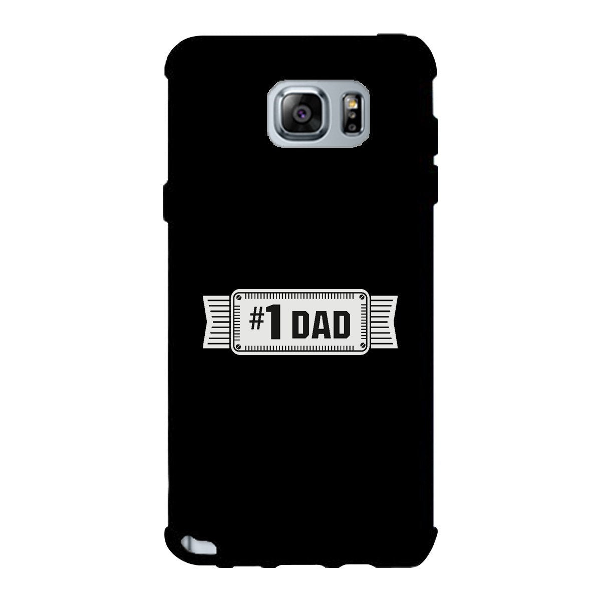 #1 Dad Black Phone Case