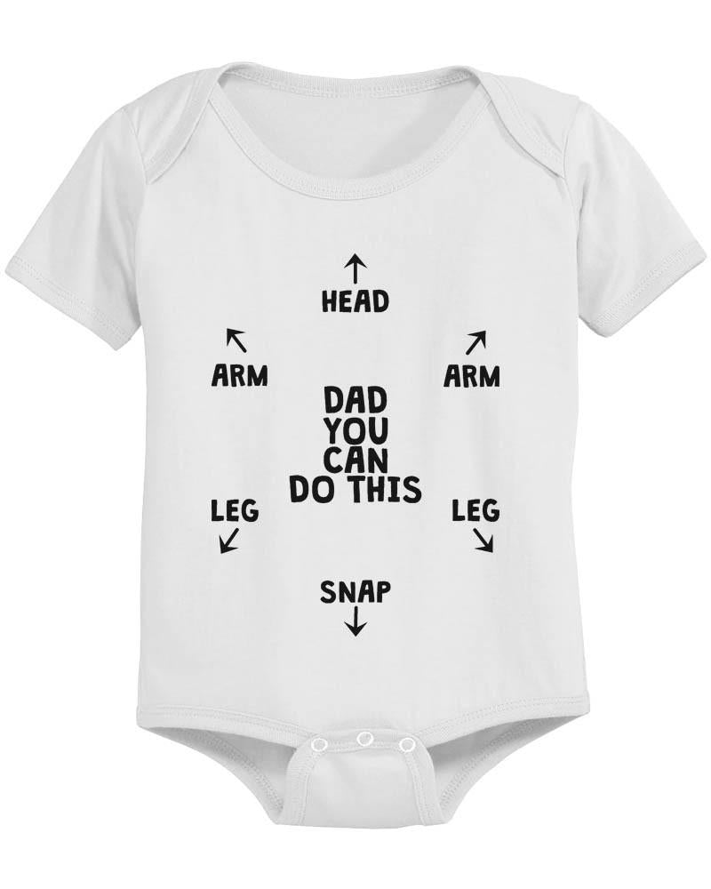 Dad You Can Do This - Funny Statement Bodysuit