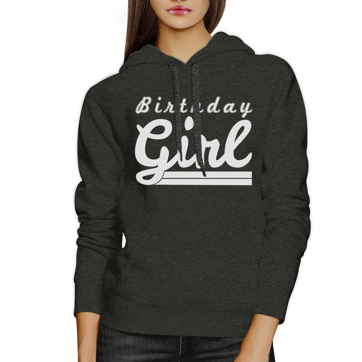 Birthday Girl Dark Grey Hoodie