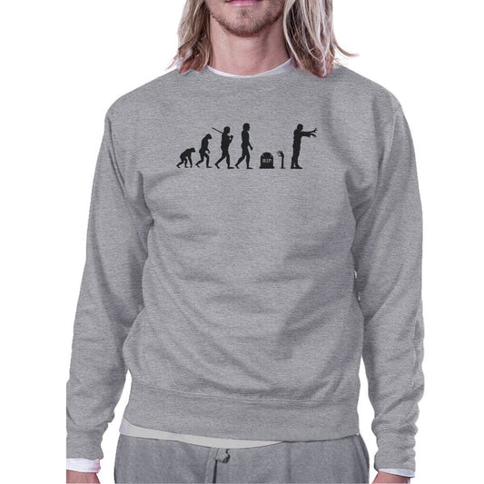 Zombie Evolution Grey Sweatshirt