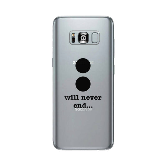 Will Never End-Right Clear Phone Case