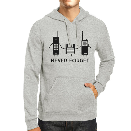 Never Forget Grey Hoodie