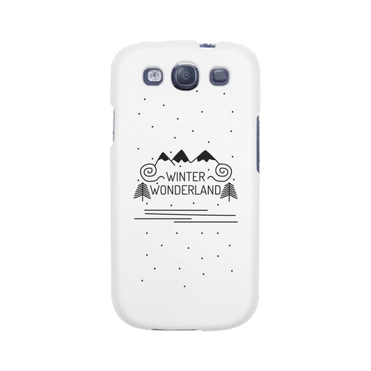 Winter Wonderland White Phone Case