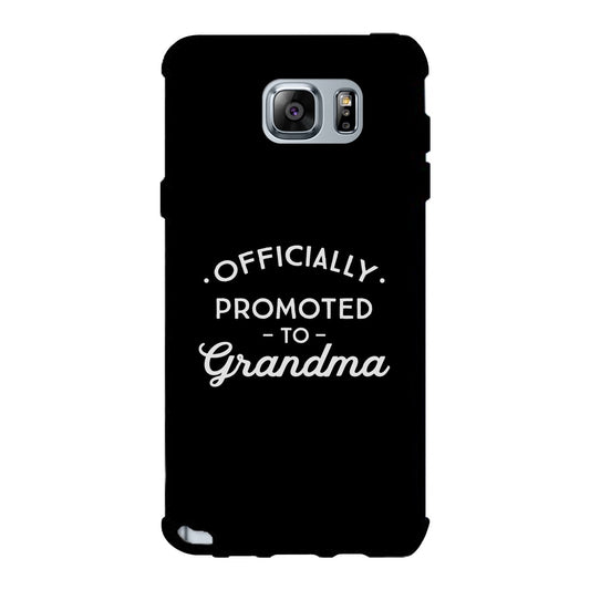 Officially Promoted To Grandma Black Phone Case