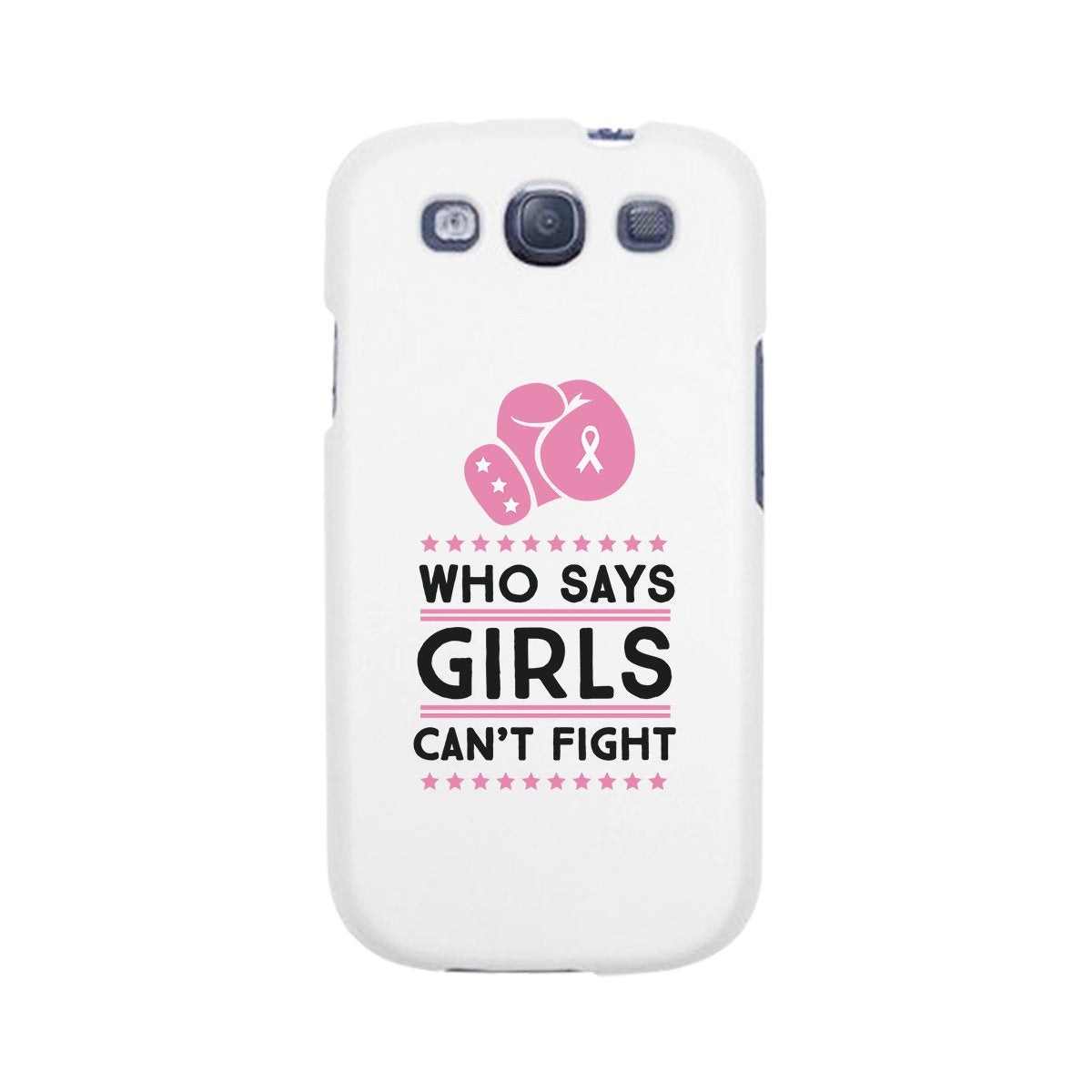 Who Says Girls Can't Fight White Phone Case