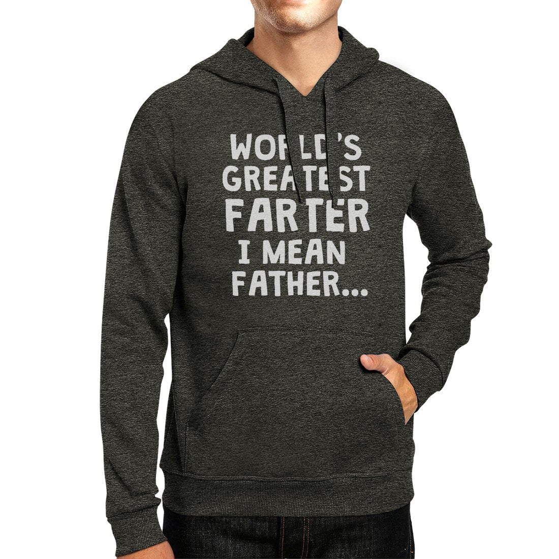 Farter Father Unisex Fleece Hoodie Unique Designed Comfortable Wear