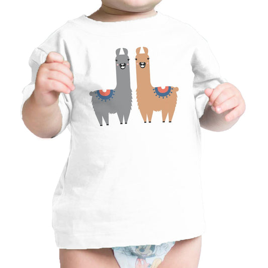 Llama Pattern Baby Gift Tee