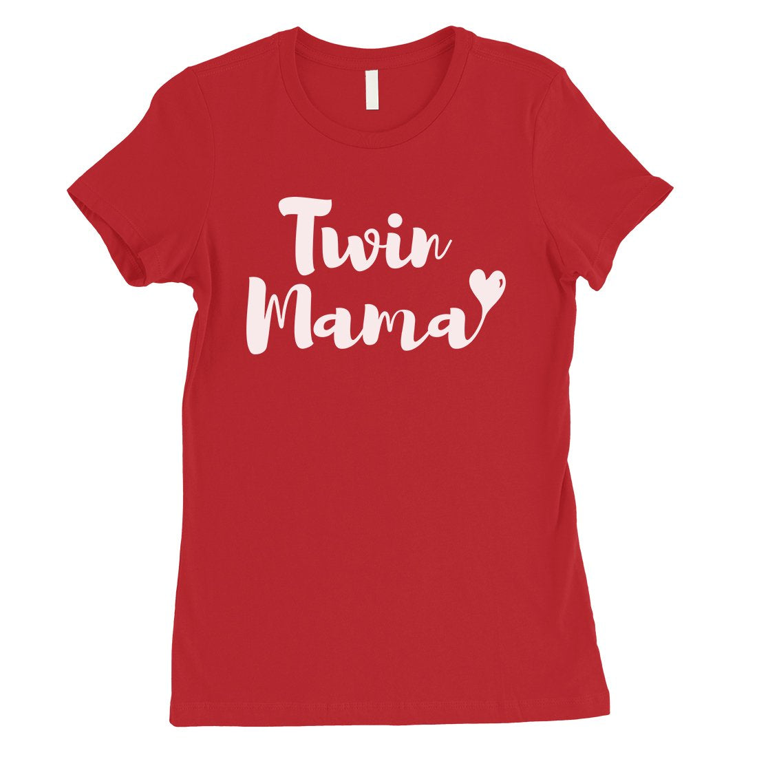 Twin Mama Womens Cotton Tee T-Shirt Funny Mother's Day Gift T-Shirt