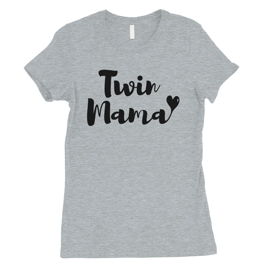 Twin Mama Womens Cotton Tee T-Shirt Funny Mother's Day Gift T-Shirt