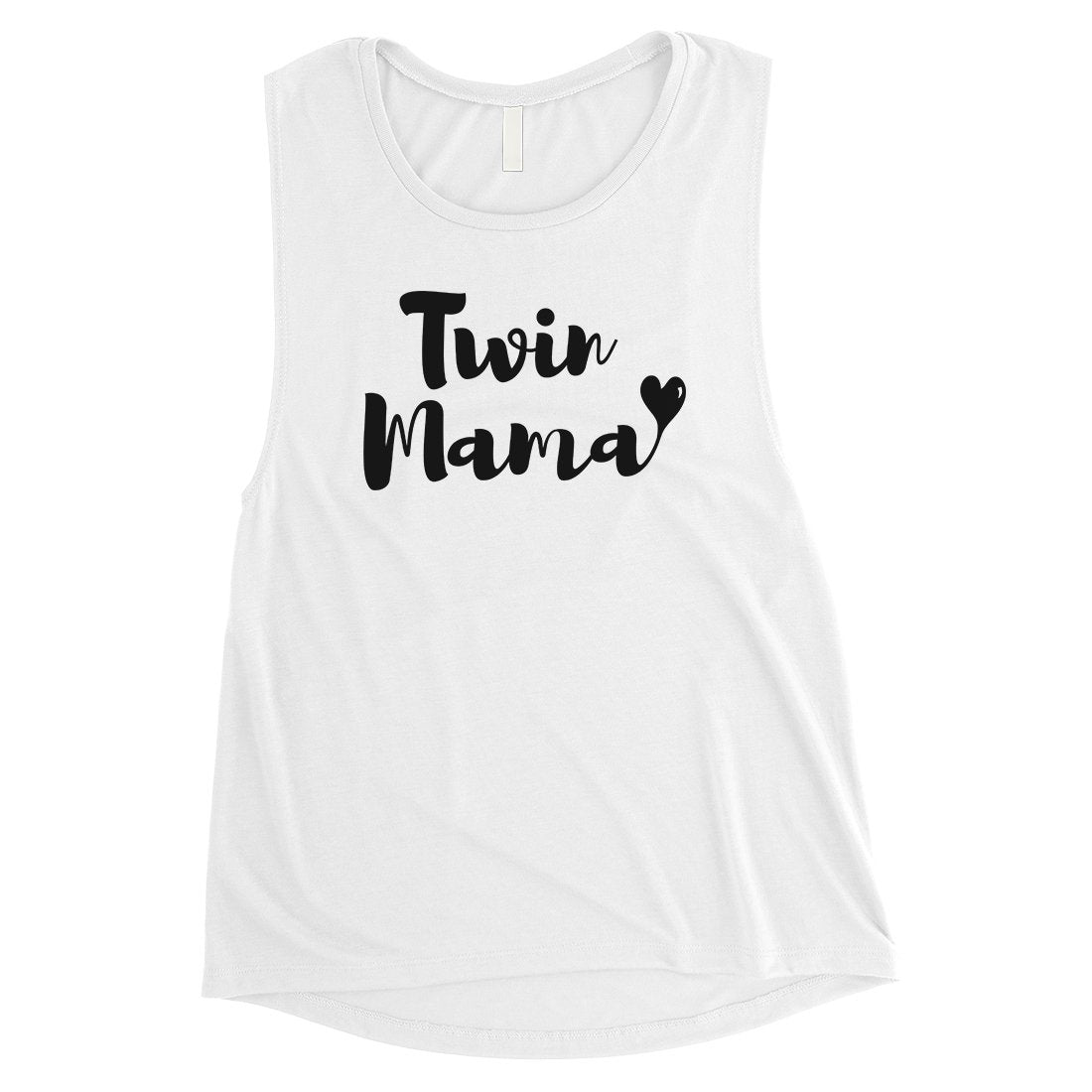 Twin Mama Womens Muscle T-Shirt