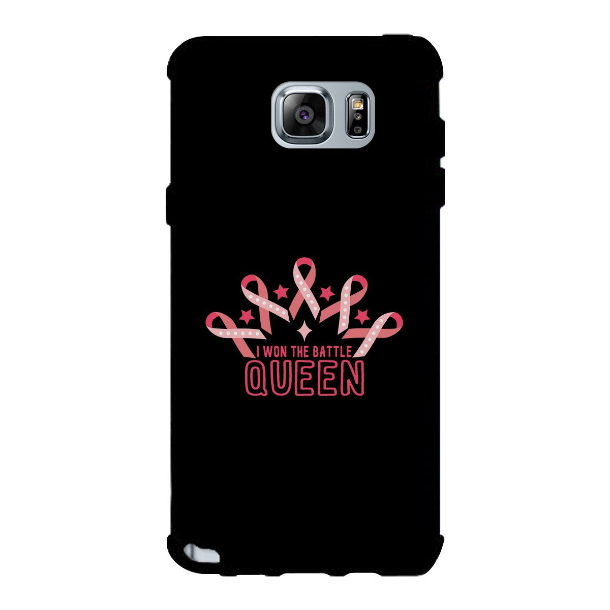 Won The Battle Queen Phone Case Breast Cancer Awareness Gifts