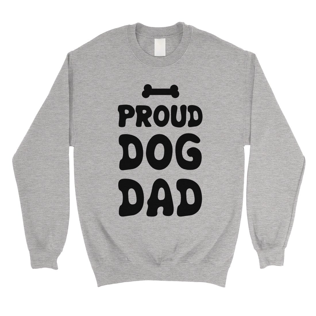 Proud Dog Dad Mens/Unisex Fleece Sweatshirt