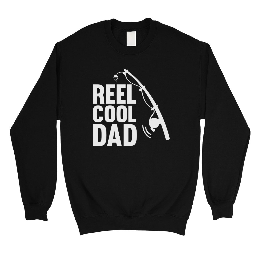 Reel Cool Dad Mens/Unisex Fleece Sweatshirt