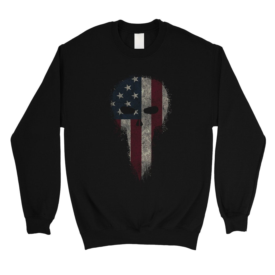 Vintage American Skull Unisex Crewneck Sweatshirt 4th Of July Shirt