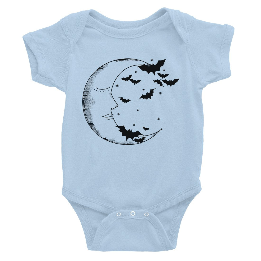 Moon And Bats Baby Bodysuit Gift