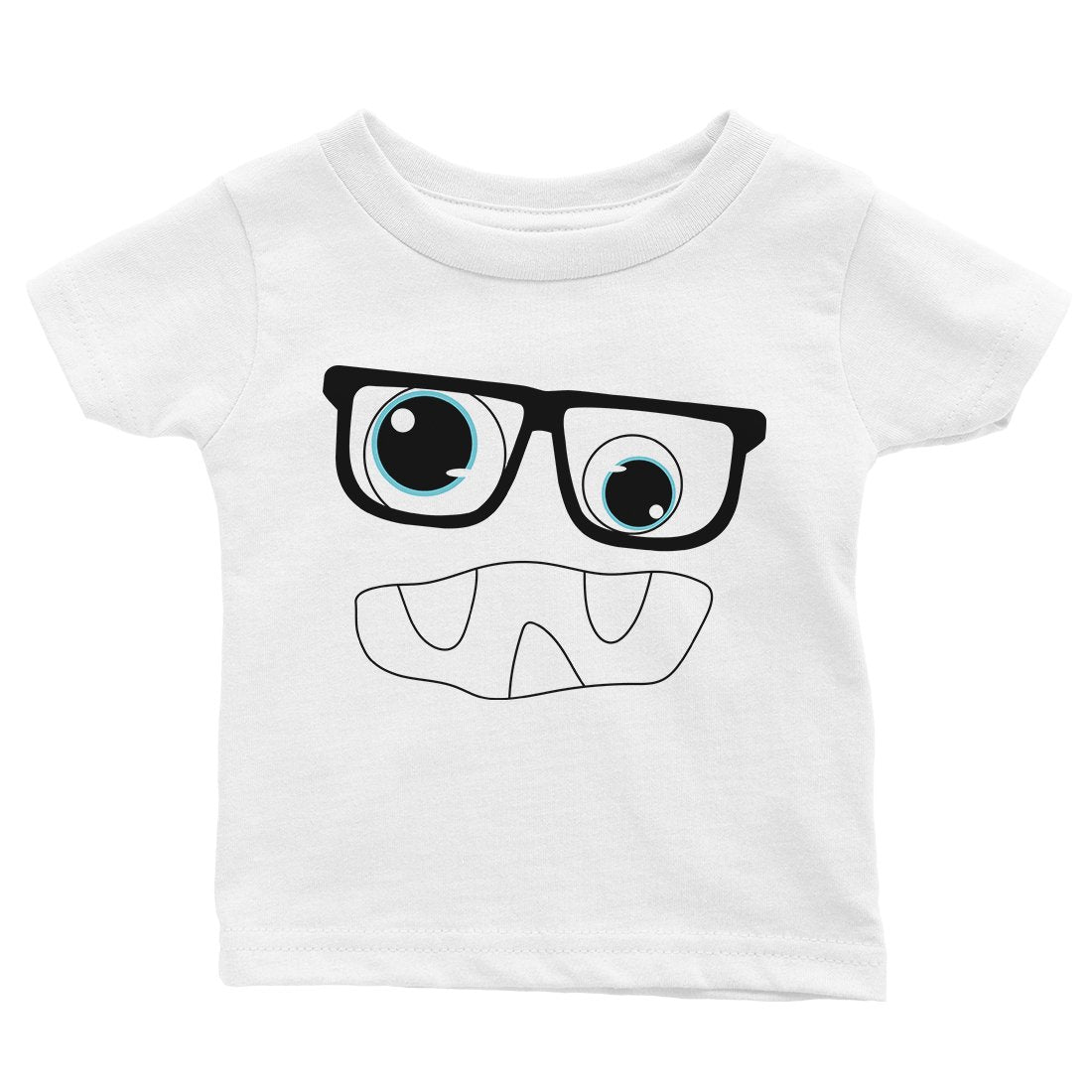 Monster With Glasses Baby Gift Tee