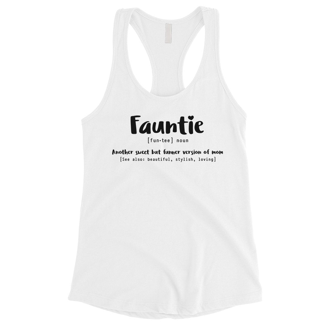 Fauntie Womens Sleeveless Top