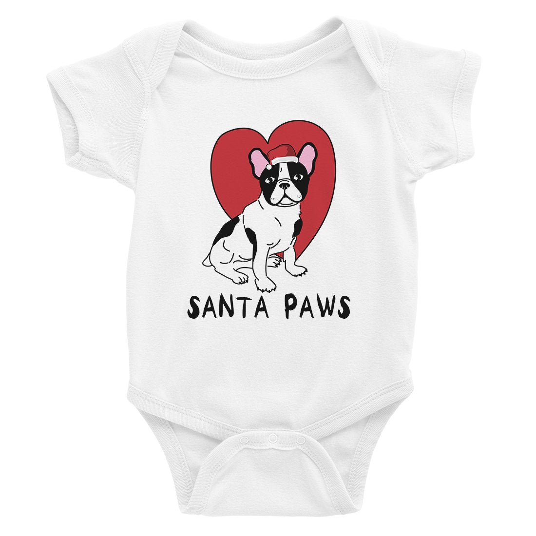 Santa Paws Baby Bodysuit Gift