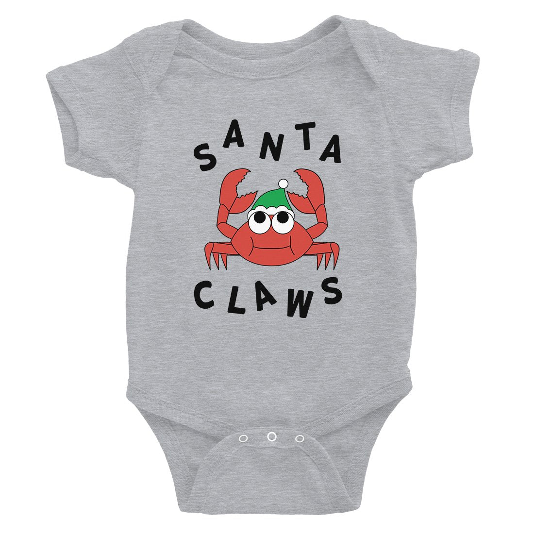 Santa Claws Crab Baby Bodysuit Gift