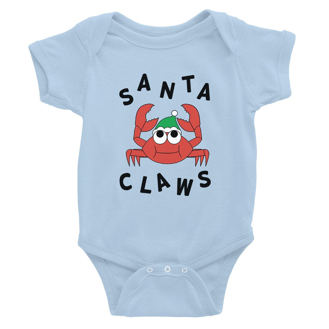 Santa Claws Crab Baby Bodysuit Gift