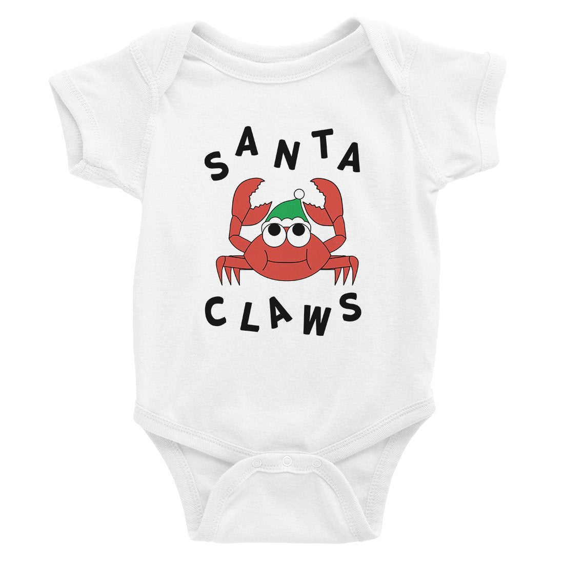 Santa Claws Crab Baby Bodysuit Gift