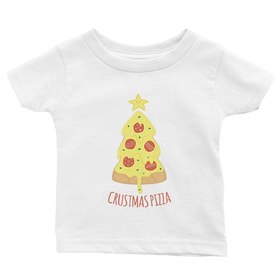 Crustmas Pizza Baby Gift Tee