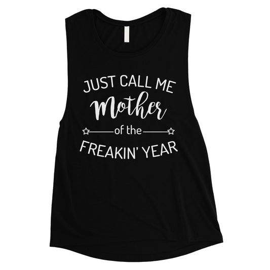 Mother Of The Year Womens Cute Muscle Tank Top Best Mom Gift Ideas