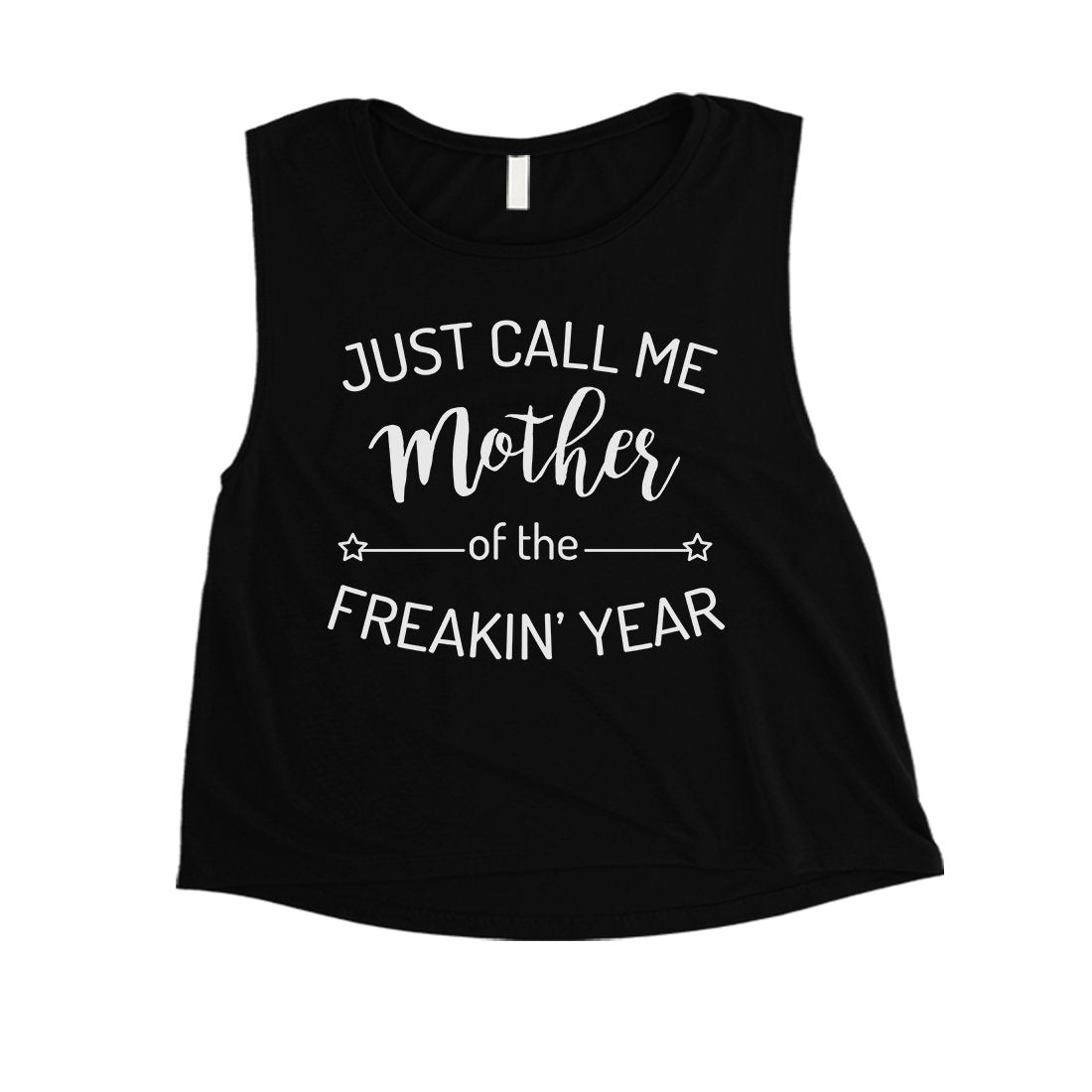 Mother Of The Year Womens Cute Crop Tank Top Best Mom Gift Ideas