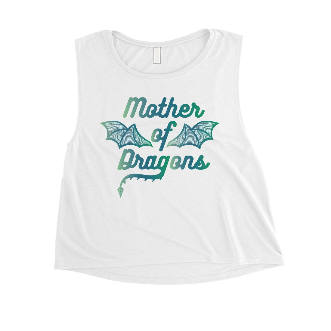 Mother Of Dragons Womens Mothers Day Crop Tank Top Best Mom Gifts