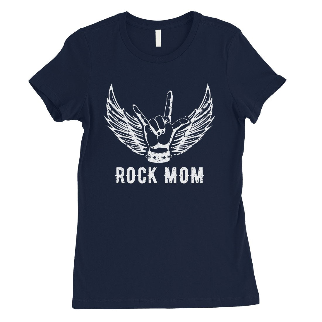 Rock Mom Womens Cute Mother's Day Shirt Unique Gift Ideas For Mom