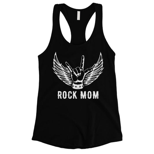 Rock Mom Tank Top Womens Sleeveless Shirt Cute Mother's Day Gift